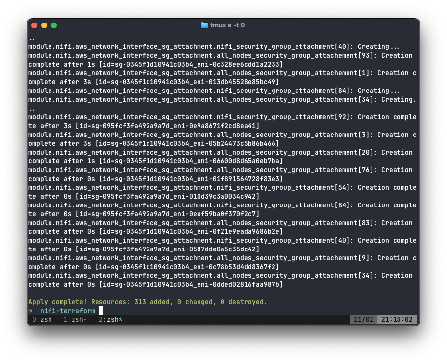 NiFi Terraform